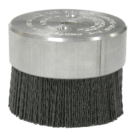Weiler 3" Maximum Density Miniature Disc Brush .043/120CG Crimped Fill 86110